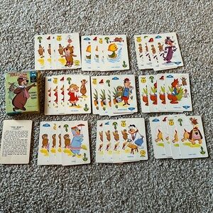 🐻 Vintage 1960’s Yogi Bear Rummy Cards – Complete Set